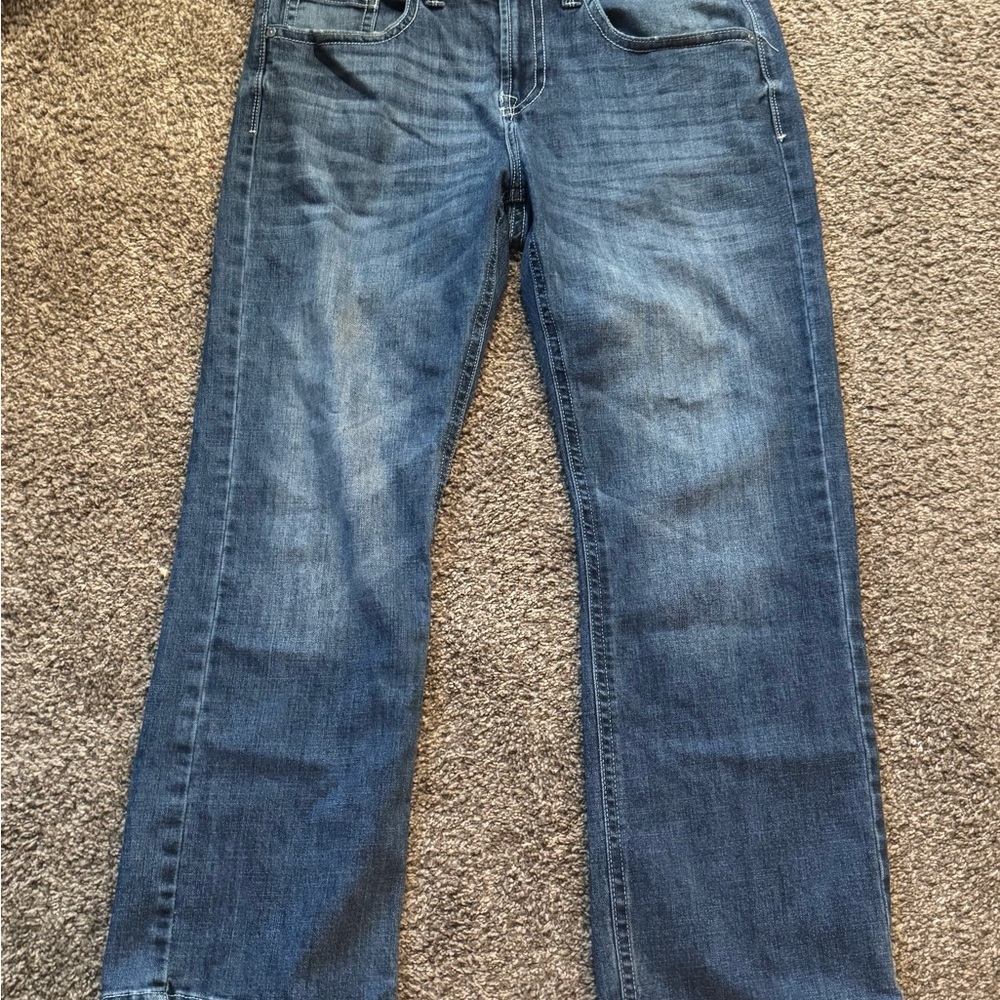 Axel Blue Boot Cut Jeans - Picture 3 of 14